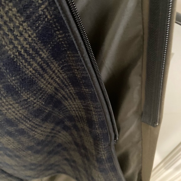 Bill Blass Men’s overcoat with zip out liner in forest green - size 46 - cool - Picture 5 of 8